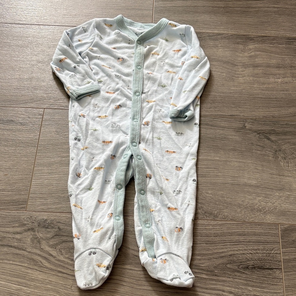 Cozy White Animal Print Footie for Kids